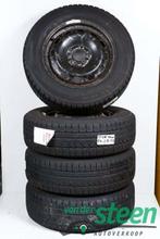 195-65-15 91T Winterset Ford - Volvo Winterbanden set Bridge, Gebruikt, 15 inch, Banden en Velgen, 195 mm