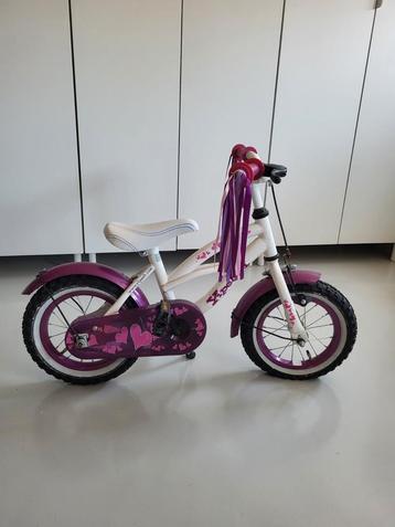 Kinderfiets roze yippeeh 12 inch beschikbaar voor biedingen