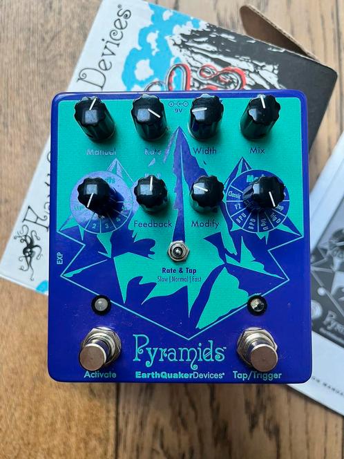 Earthquaker Devices Pyramids Flanger, Musique & Instruments, Effets, Comme neuf, Enlèvement ou Envoi