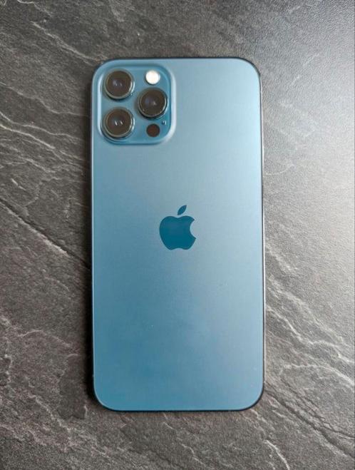 iPhone 12 Pro Max 128GB Bleu Pacifique, Télécoms, Téléphonie mobile | Apple iPhone, Comme neuf, iPhone 12 Pro Max, Bleu