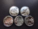 compleet setje Niue - Pirates of the Caribbean - 5 x 1 oz si, Enlèvement ou Envoi, Argent