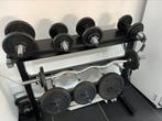 Halter set kettler 375€ Top PRIJS., Sport en Fitness, Fitnessmaterialen, Ophalen, Zo goed als nieuw