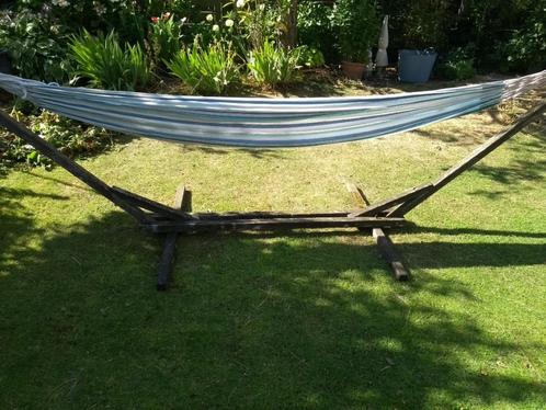 hangmat met standaard, Tuin en Terras, Hangmatten, Gebruikt, Eenpersoons, Met standaard, Ophalen