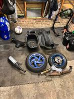 Lot onderdelen derbi/piaggio/beta/sherco/rieju/gilera/, Fietsen en Brommers, Ophalen, Gebruikt, Overige typen