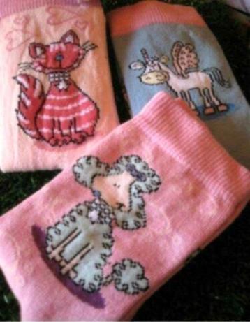 Schattige sokken voor kinderen (individueel of samen)