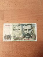 1 billet de 1000 pesetas espagnol 1979, Ophalen of Verzenden