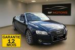 AUDI A5 CABRIOLET S-LINE • BOITE AUTO • GARANTIE 12, Auto's, Audi, Bluetooth, Zwart, Cabriolet, Blauw