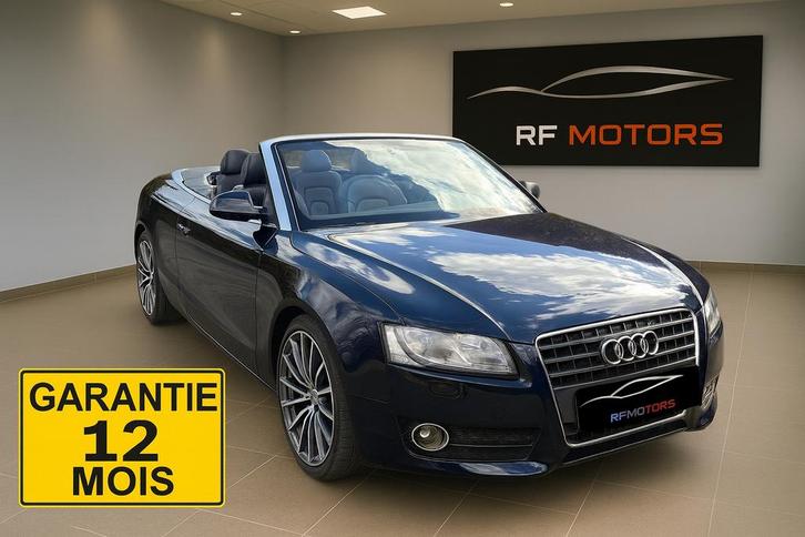 AUDI A5 CABRIOLET S-LINE • BOITE AUTO • GARANTIE 12, Auto's, Audi, Bedrijf, Te koop, A5, Aangepast voor mindervaliden, ABS, Adaptieve lichten