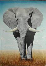OLIEVERFSCHILDERWERK    OLIFANT, Antiek en Kunst, Ophalen