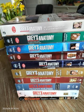 DVD Greys Anatomy-serie  beschikbaar voor biedingen