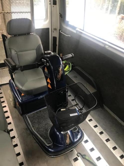 Blauwe shoprider, Diversen, Brommobielen en Scootmobielen, Zo goed als nieuw, Shoprider, 26 t/m 35 km, 10 km/u of minder, Ophalen