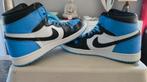 Nike Jordan 1 UNC toe, Blauw, Nike, Ophalen of Verzenden, Sneakers