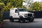 Land Rover Defender 90 TD4  BTW Wagen, Traction-control, Zwart, Leder en Stof, Wit