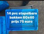 Stapelbare pvc bakken, Ophalen