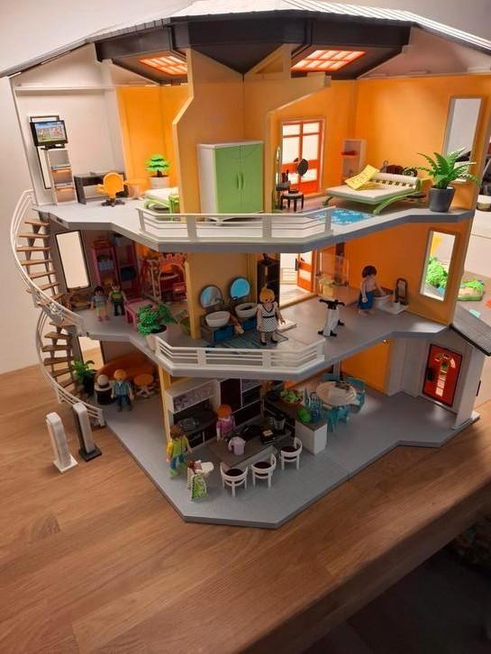 Lot playmobil 9266 Modern huis City Life, Kinderen en Baby's, Speelgoed | Playmobil, Zo goed als nieuw, Ophalen of Verzenden