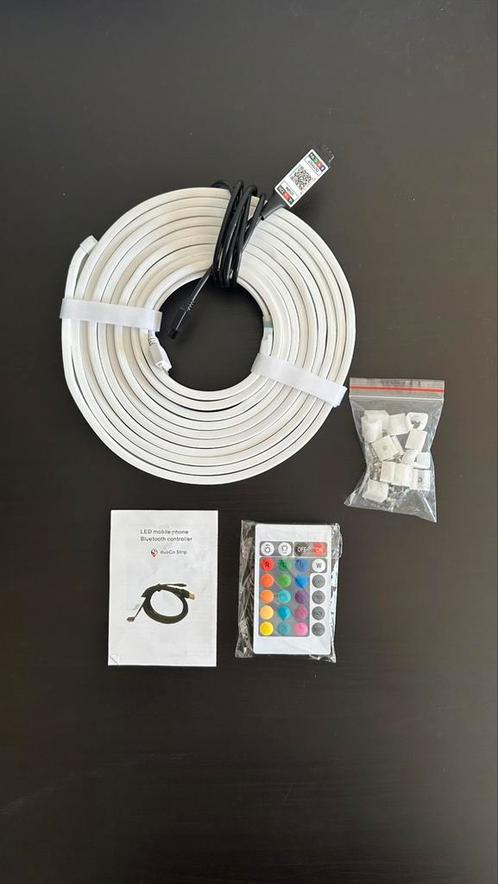 RGB Neon LED Strip 4 m – NIEUW, Huis en Inrichting, Lampen | Overige, Nieuw, Ophalen