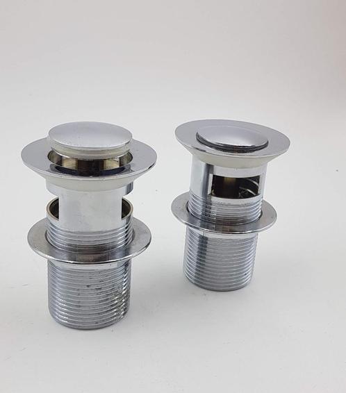 afvoerplug inox santeg, Doe-het-zelf en Bouw, Sanitair, Nieuw, Wastafel, Inox, Ophalen of Verzenden