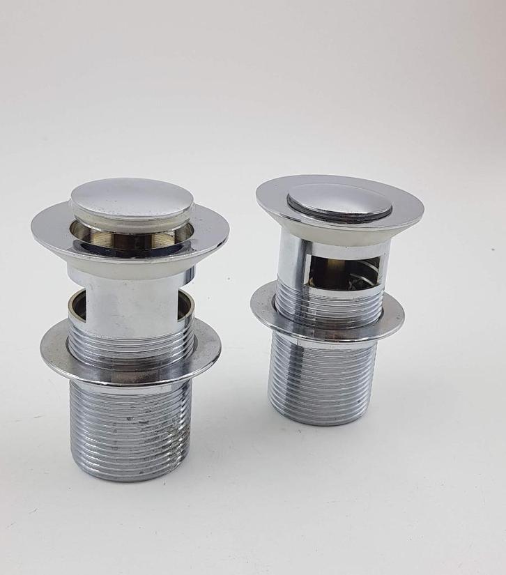 afvoerplug inox santeg, Doe-het-zelf en Bouw, Sanitair, Nieuw, Wastafel, Inox, Ophalen of Verzenden