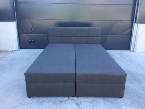 (114) Boxspring bed 160x200 met opbergkoffer, Huis en Inrichting, Slaapkamer | Boxsprings, Zo goed als nieuw, Ophalen