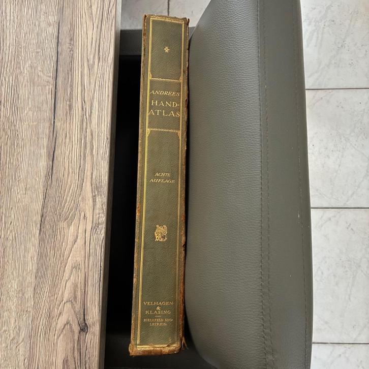 ANDREES WERELDATLAS 1930, Antiek en Kunst, Antiek | Boeken en Manuscripten, Ophalen of Verzenden
