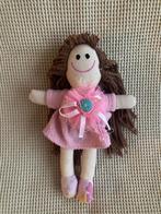 Roos prinses knuffel pop 25 cm, Kinderen en Baby's, Ophalen of Verzenden, Zo goed als nieuw, Overige typen