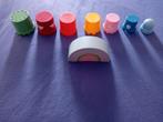 Stapeltoren en regenboog, Ophalen, Gebruikt