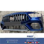 X290 W290 GT63 4 DOORS COUPÉ GT63S AMG VOORBUMPER BLAUW COMP, Gebruikt, Voor, Mercedes-Benz, Ophalen of Verzenden