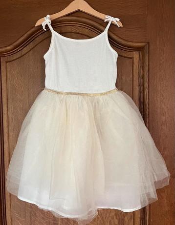 Jurk met tulen rok 122 // prinsessenkleed beschikbaar voor biedingen
