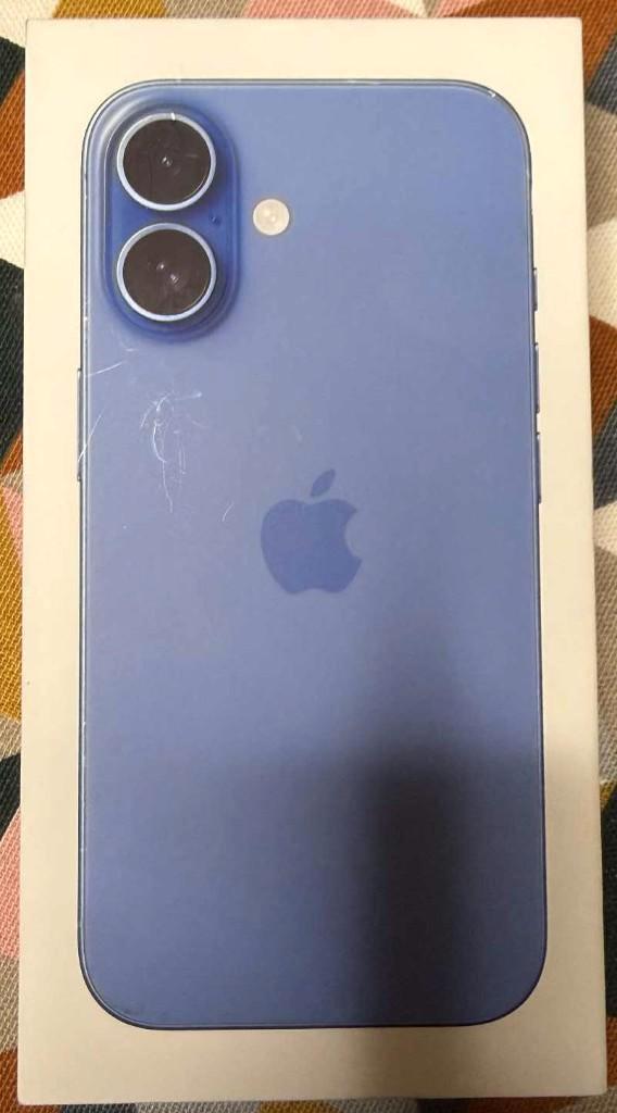 iphone 16 marineblauw, Telecommunicatie, Mobiele telefoons | Apple iPhone, Nieuw, 128 GB, Zonder abonnement, Zonder simlock, iPhone 16