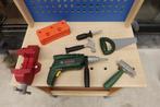 Lot. Outils enfant bois et plastique, Gebruikt, Ophalen of Verzenden