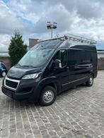Peugeot Boxer L2h2 3 zit  Btw aftrekbaar!!68000km!!, Stof, Euro 6, Zwart, Bedrijf