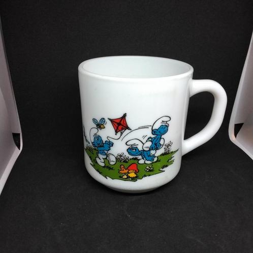 vintage smurfen kop mok, Verzamelen, Smurfen, Zo goed als nieuw, Ophalen of Verzenden