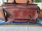 Grand sac en cuir ancien, 57 cm, Antiquités & Art, Antiquités | Autres Antiquités, Enlèvement ou Envoi