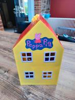 Maison Peppa pig avec Peppa et George, Kinderen en Baby's, Speelgoed | Poppenhuizen, Gebruikt, Ophalen