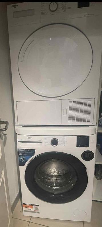 Machine a laver sèche linge, Electroménager, 1200 à 1600 tours, 6 à 8 kg, 85 à 90 cm, Comme neuf
