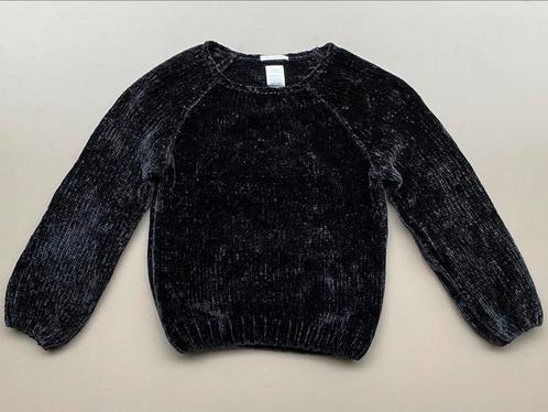 Zwarte chenille trui meisje Zara maat 140 NIEUW, Kinderen en Baby's, Kinderkleding | Maat 140, Nieuw, Meisje, Trui of Vest