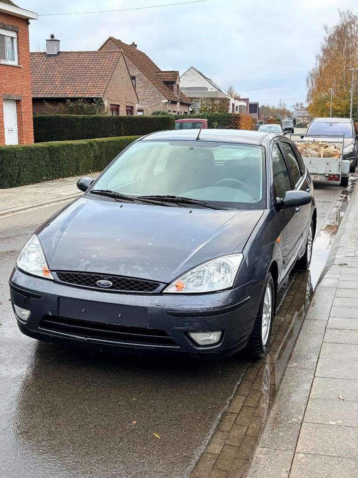 Ford focus 1.6 Ghia 2004, Auto's, Ford, Particulier, Focus, Benzine, Euro 4, Stadsauto, 5 deurs, Handgeschakeld, Zilver of Grijs