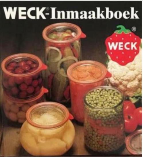 Weck inmaakboek, Livres, Santé, Diététique & Alimentation, Enlèvement