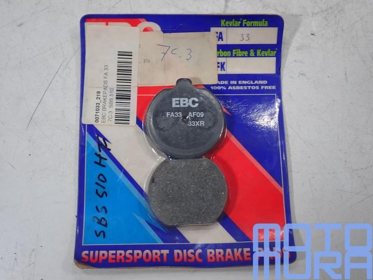 EBC FA033 Remblokken voor Kawasaki KH Z S3 Z400 Z500 Z650 Z7, Motoren, Onderdelen | Kawasaki, Nieuw, Ophalen of Verzenden