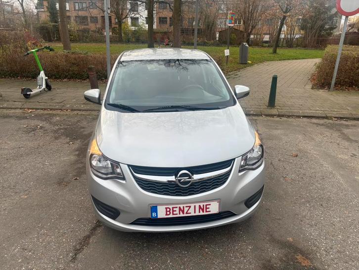 Opel Karl 1.0 benz 86000km 2016 Garantie!, Auto's, Opel, Bedrijf, Te koop, Karl, ABS, Airbags, Airconditioning, Bluetooth, Boordcomputer