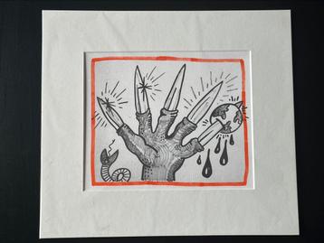Keith Haring – print uit Against All Odds (1990) beschikbaar voor biedingen