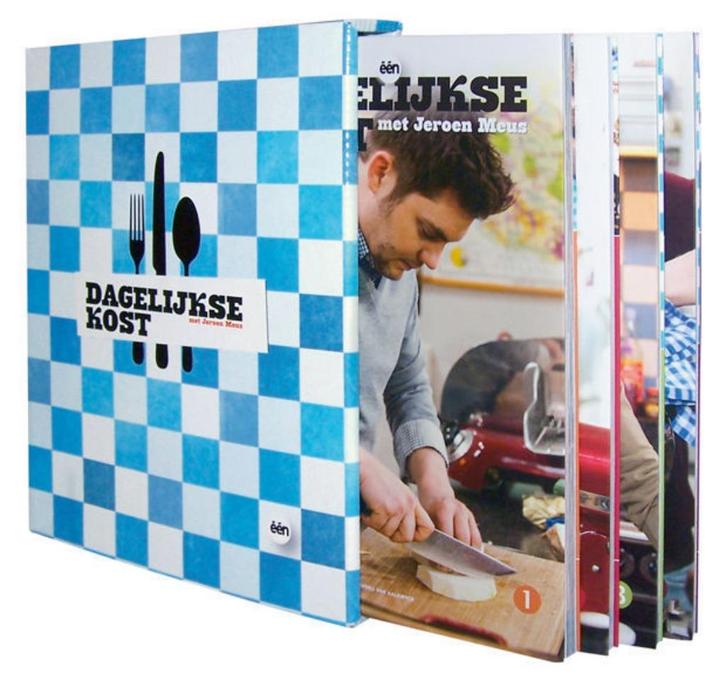 Drie boekjes Dagelijkse Kost - Jeroen Meeus nrs. 1, 2 en 4., Boeken, Kookboeken, Verzenden