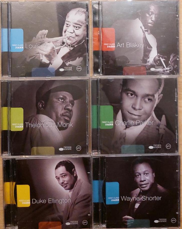 Set van 7 CD - First Class Jazz - (Swing Jazz) KOOPJE, Cd's en Dvd's, Cd's | Jazz en Blues, Jazz, Verzenden