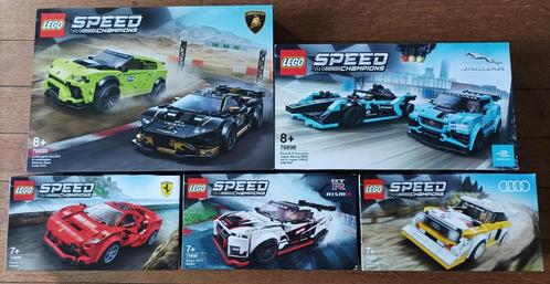 Set van 5 Lego Speed Champions 76895 76895 76896 76896 76897, Kinderen en Baby's, Speelgoed | Duplo en Lego, Nieuw, Lego, Complete set