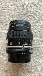 Nikon - Nikkor Micro 55 mm f 1:2,8 MINT, TV, Hi-fi & Vidéo, Comme neuf, Objectif macro