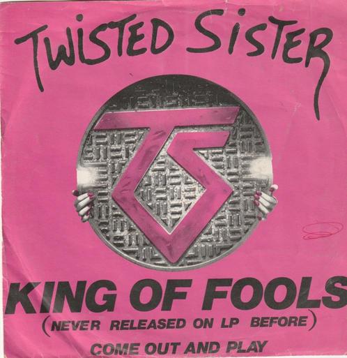 twisted sister king of fools german made heavy metal rock 7, CD & DVD, Vinyles | Rock, Utilisé, Rock and Roll, Autres formats