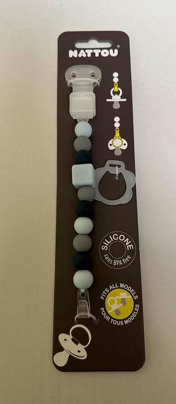 Nattou speenkoord marine blauw  beschikbaar voor biedingen