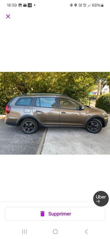 Dacia Logan MCV, Auto's, Dacia, Logan, Leder, Cruise Control, Particulier