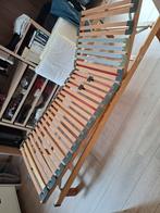 Bedframe met boxspring Verstelbare rugleuning en poten., Ophalen, Zo goed als nieuw, Bedbodem
