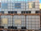 Ibc vaten, watervat, waterreservoir 1000l, Tuin en Terras, 150 liter of meer, Ophalen, Zo goed als nieuw, Met kraantje